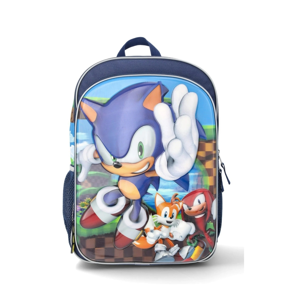 Bioworld Blue Sonic the Hedgehog Kids Backpack